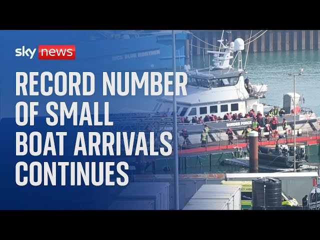 Channel crossings: More than 5,000 people have arrived in UK on small boats in 2024