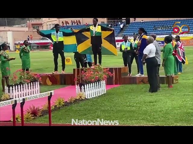 Nation Sports: Teon Haynes medal ceremony