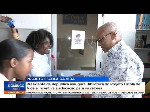 PR inaugura Biblioteca do Projeto Escola de Vida e incentiva a educação para os valores