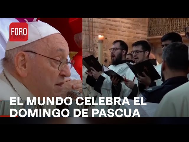 Cristianos de todo el mundo celebran el Domingo de Pascua - Las Noticias