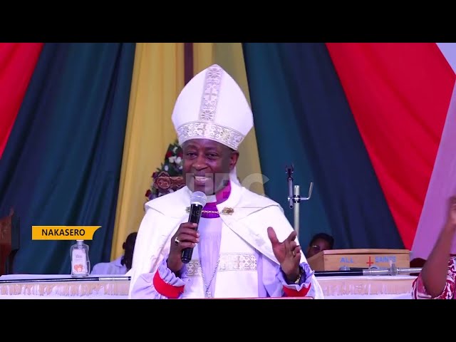 ARCHBISHOP KAZIIMBA CAUTIONED CHRISTIANS AGAINST BEING GREEDY WITH EARTHLY THINGS