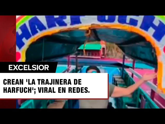 Mujeres crean 'La Trajinera de Harfuch' y se viraliza en redes