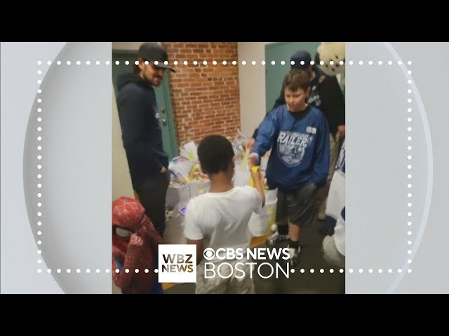 12-year-old Worcester boy delivers more than 300 Easter baskets to homeless shelters