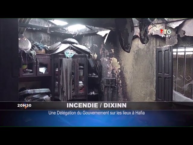 ⁣www.guineesud.com incendie dans Dixinn 5 morts, des blessés graves & des dégâts matériels import