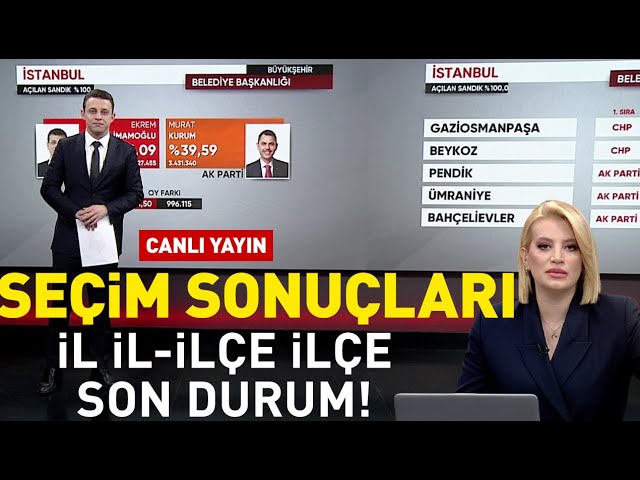  #CANLI 31 Mart 2024 yerel seçim sonuçları! İl il-ilçe ilçe son durum