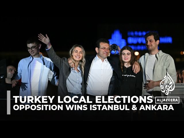 Turkey’s opposition claims victory in Istanbul & Ankara in a blow to Erdogan