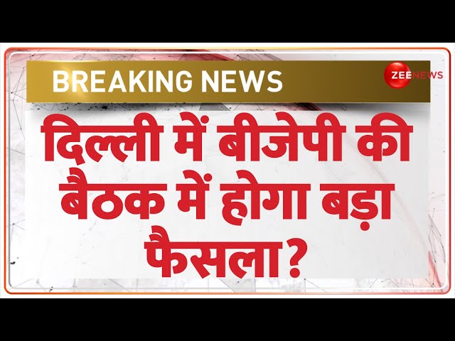 BJP Meeting Today: दिल्ली में बीजेपी की अहम बैठक, Rajnath Singh करेंगे अध्यक्षता |Lok Sabha Election