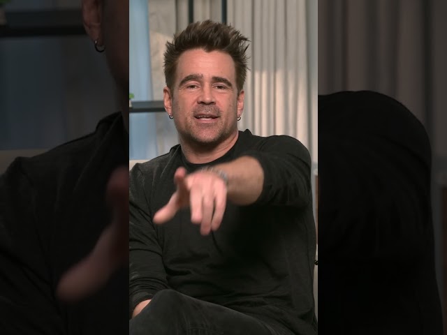 Colin Farrell reacts to being on exam syllabus