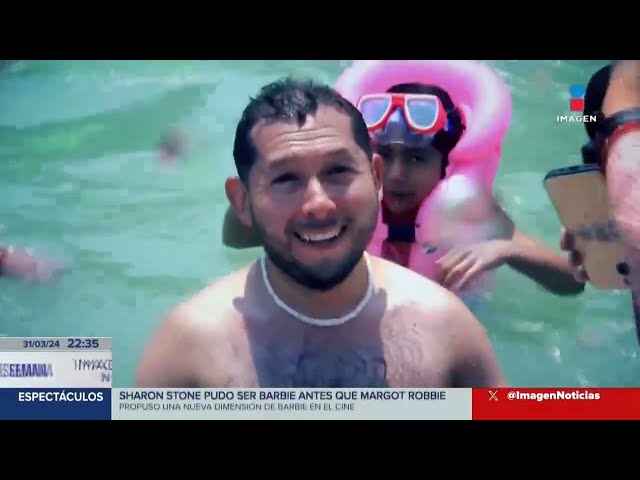 Capitalinos se divirtieron en el balneario ‘Elba’ en la CDMX | Imagen Noticias con Enrique Sánchez