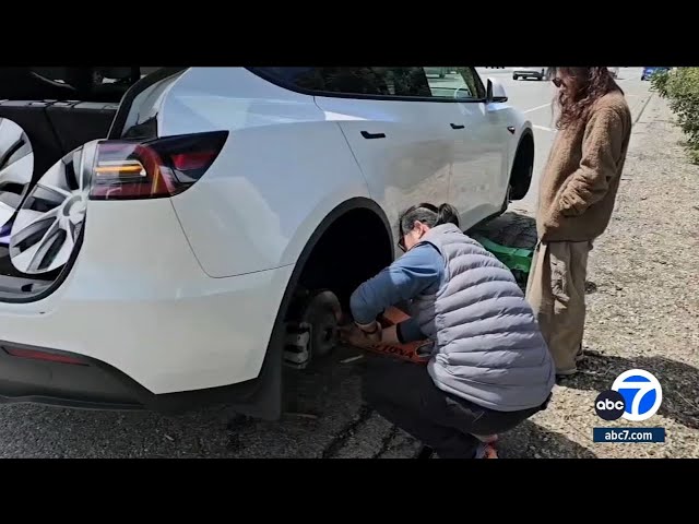 Pesky potholes on 210 Freeway near Pasadena leave at least dozen drivers with tire damage