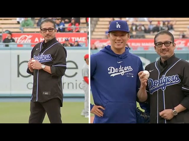 FX's 'Shōgun' star Hiroyuki Sanada throws ceremonial 1st pitch at Dodgers-Cardinals g