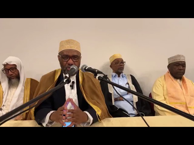 MOUHADHOIRA : INTERVENTION de Fundi Mohamed El KABIR