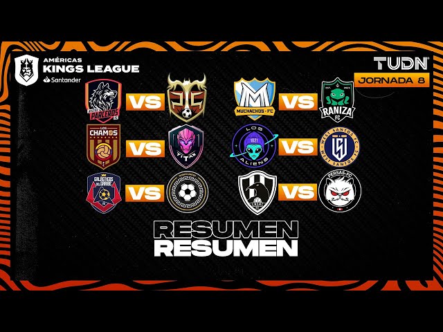 Súper RESUMEN - Jornada 8 | Kings League 2024 | TUDN