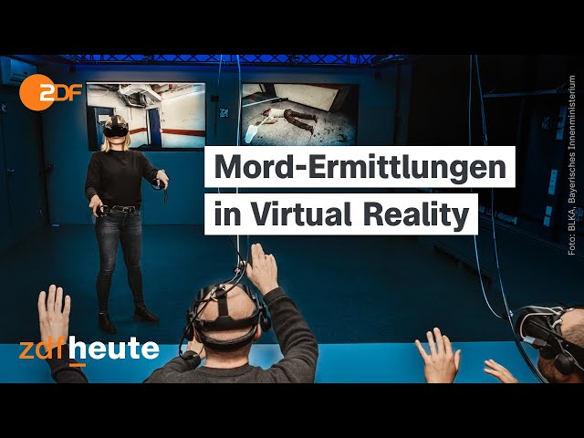 ⁣Virtuelle Verbrecher-Jagd: Das Holodeck der Polizei |  3sat nano