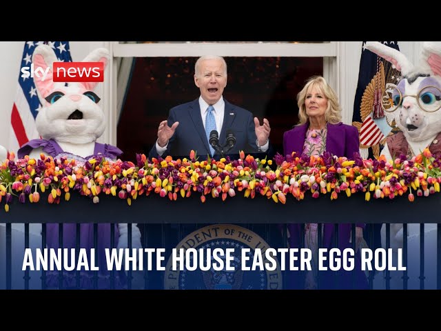 Watch live: Jill Biden hosts annual White House Easter Egg Roll celebration