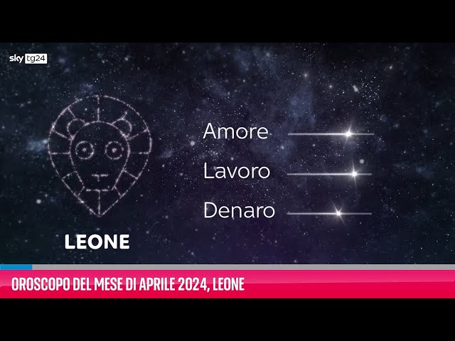 Oroscopo del mese di Aprile 2024, Leone