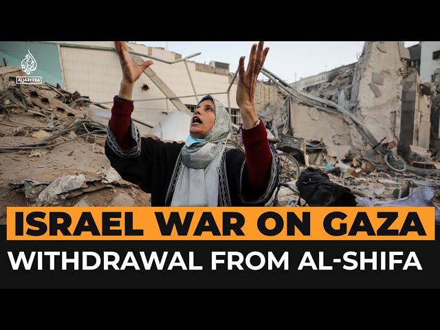 Israel leaves al-Shifa Hospital in ruins and littered with human remains | Al Jazeera Newsfeed