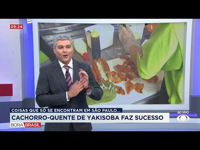 Cachorro-quente de Yakisoba faz sucesso em SP