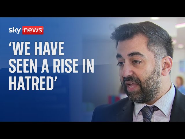 Scotland hate crime: 'We have seen a rise in hatred,' says Humza Yousaf as new laws come i