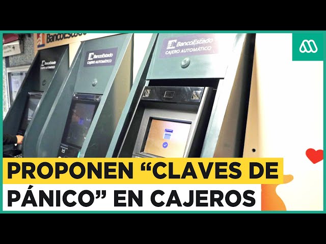 Proponen "claves de pánico" en cajeros para evitar robos