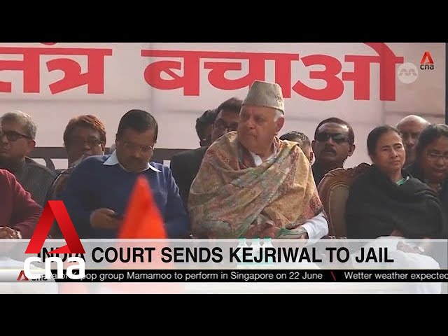 Delhi Chief Minister Kejriwal sent to jail until Apr 15 in graft case