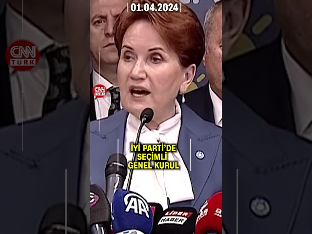 Meral Akşener Kararını Verdi! İYİ Parti Olağanüstü Seçimli Kongre'ye Hazırlanıyor! #shorts