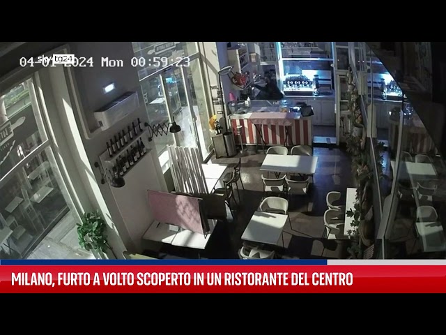 ⁣Furto in un ristorante del centro a Milano