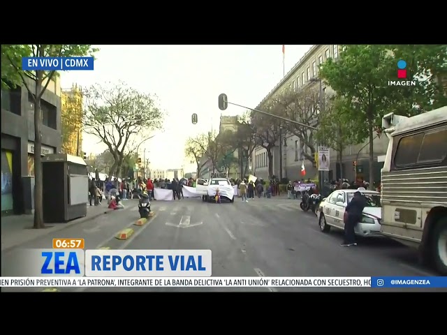 Día lleno de marchas en el zócalo de la CDMX