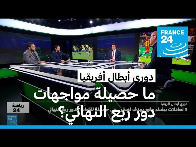 ⁣دوري أبطال أفريقيا.. هدف واحد فقط في أربع مباريات بتوقيع الأهلي المصري
