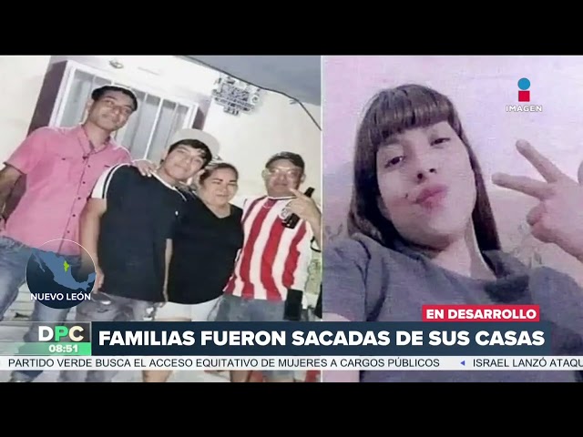 Secuestro masivo en Nuevo León afecta a cuatro familias