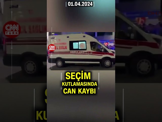 CHP Tavas İlçe Binası Balkonu Seçim Kutlamalarında Çöktü, 1 Ölü... #Shorts