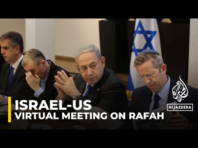 US and Israeli official to hold virtual meeting on Rafah: Report