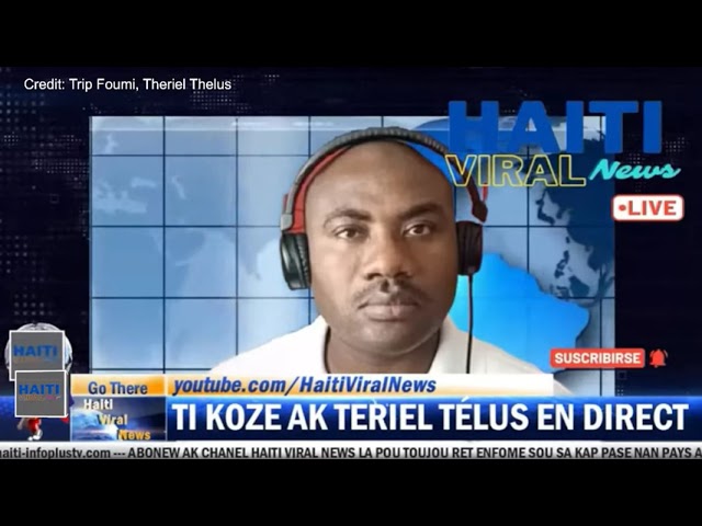 Theriel Thelus Reyaji Sou Nèg ak Zam ki Atake Palais National jodi 01 Avril 2024 la Ti Koze ak TT