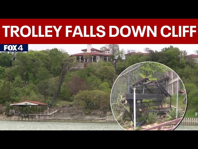 Mother, two daughters among 4 injured when Eagle Mountain Lake trolley fell 25 feet