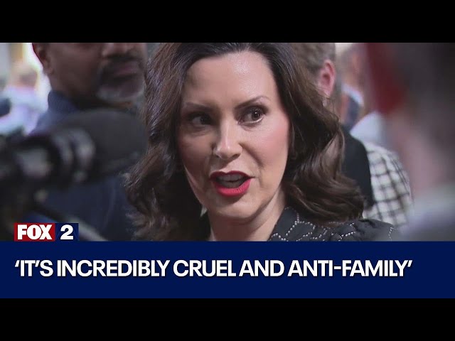 Whitmer scolds Republicans over reproductive voting record