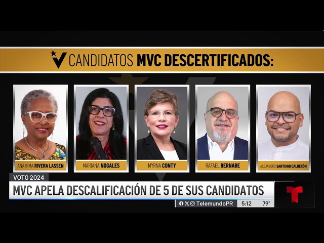 Militantes de MVC protestan contra descalificación de candidatos