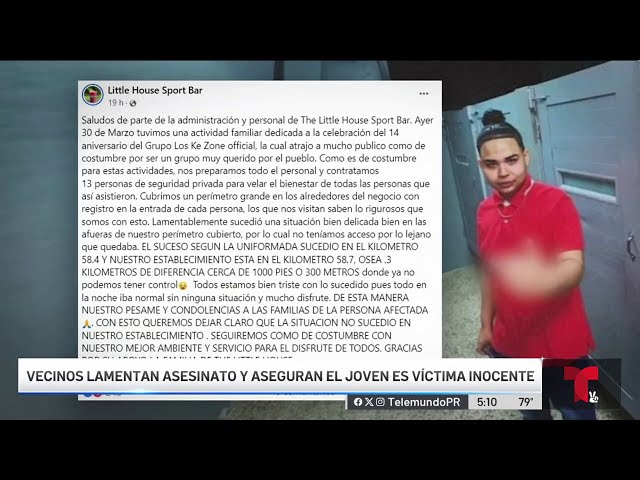 Buscan a asesino de joven que intentó detener una pelea