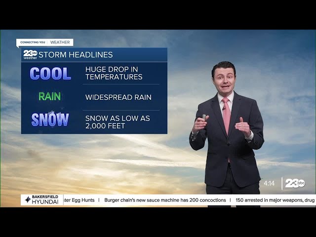 23ABC Evening weather update April 1st, 2024