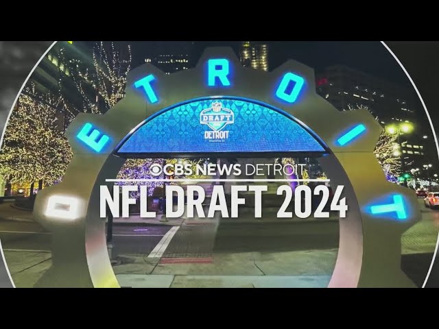 What is the latest preparation for the 2024 NFL draft in Detroit?