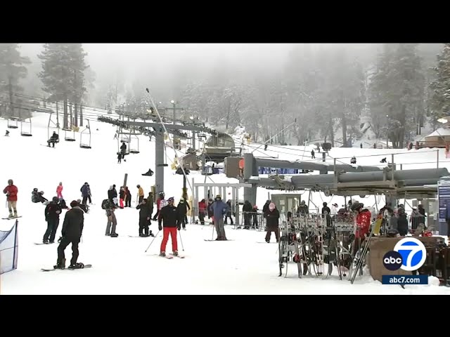 Call it a snow day! Hundreds flock to Mountain High after weekend storm brings fresh snow