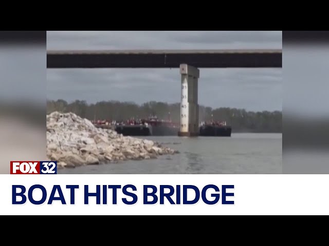 Across America: Barge collides with bridge in Oklahoma