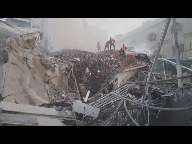 ⁣Israel blamed for deadly airstrike that hit Iran's consular building in Syria