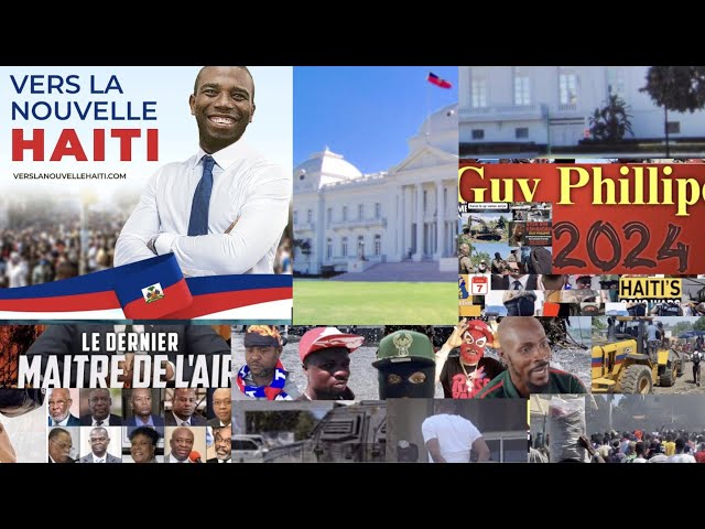 PALAIS NATIONAL SE POU Guy Philippe/GWO MOBILISAYON TOUT KOTE/VLADIMIR PARAISON EN DIFFICULTE