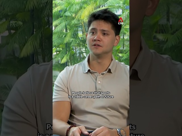 Singapore Olympic champion Joseph Schooling's message to aspiring athletes