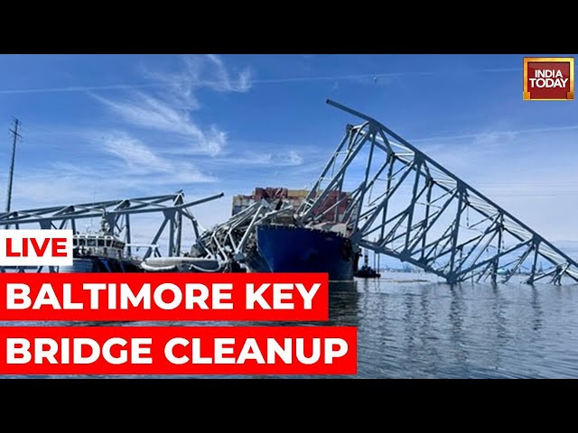 Baltimore Bridge Crash LIVE: Alternate Channel Being Prepared At Collapse Site | US Bridge Collapse