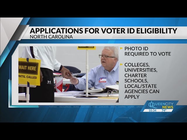 Deadline nearing for NC schools to register photo IDs for election