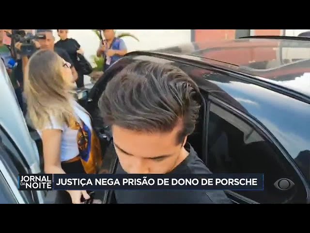 Justiça nega prisão de dono de Porsche