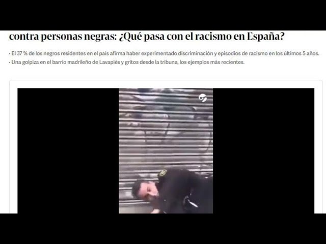 Violences policières, insultes dans le football: "Quel est le problème du racisme en Espagne?&q