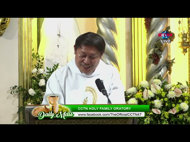 02 April 2024  - HOMILY By Rev.  Fr.  Algie Quintana