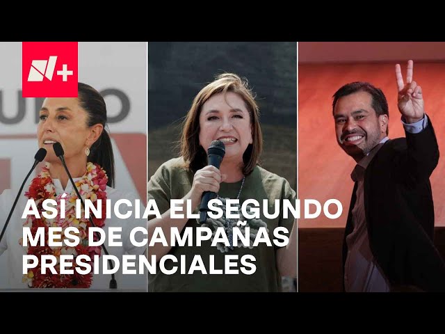 Candidatos Presidenciales iniciaron el segundo mes de campaña - En Punto